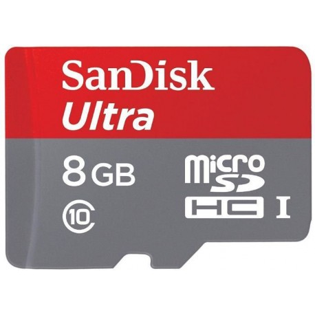 Karta pamięci SanDisk Ultra microSDHC 8 GB UHS-I C10 + adapter