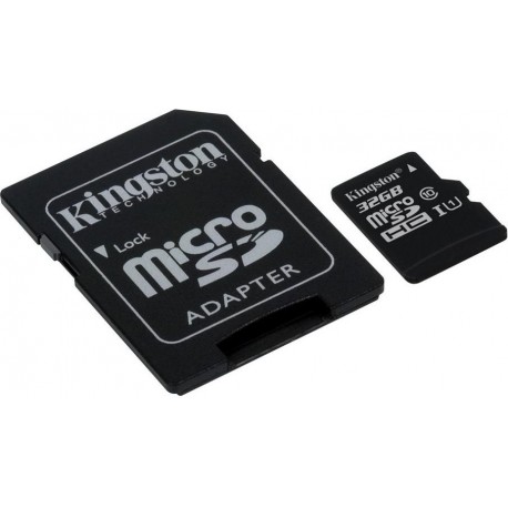 Kingston 32GB microSDXC + Adapter C10 SDC10G2/32GB