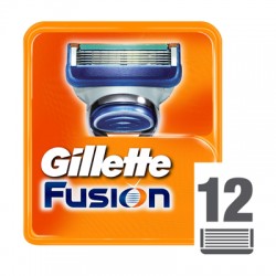 Gillette Fusion Ostrza do maszynki do golenia x12